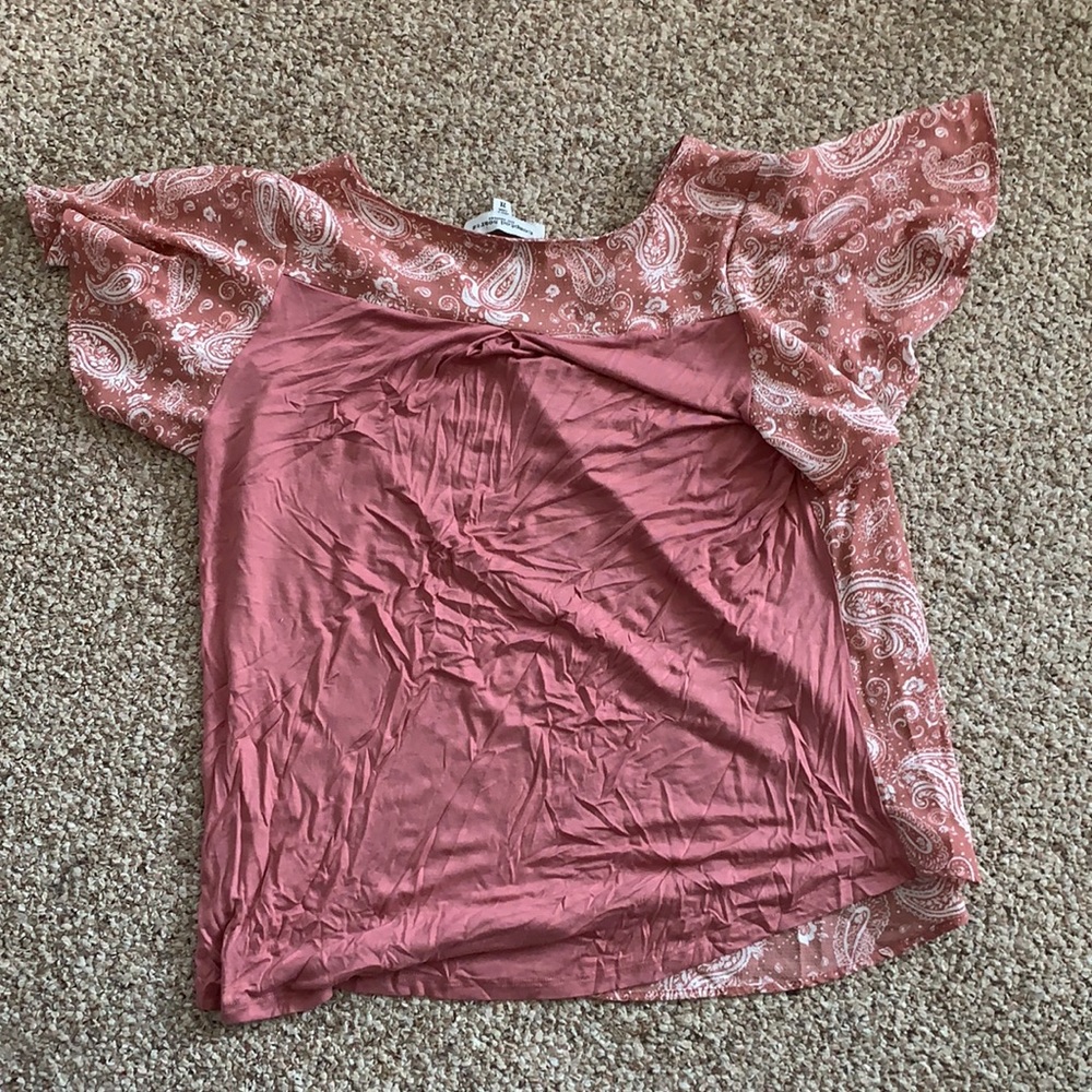 Patterned Pink Top - image 3